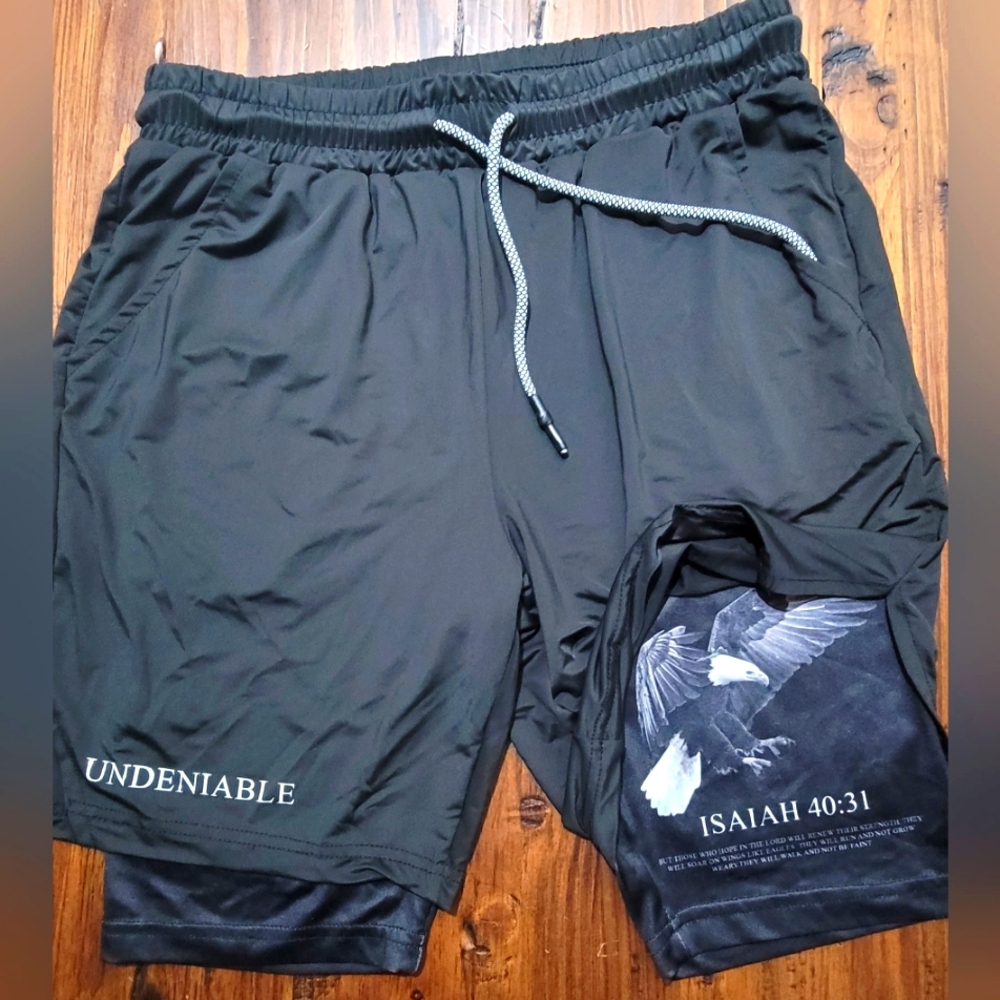 Undeniable ,Men's Black Shorts
